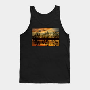 Golden Sunset Tank Top